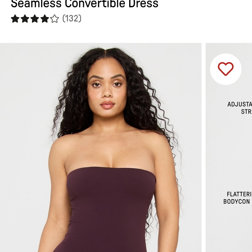 Strapless Convertible Dress